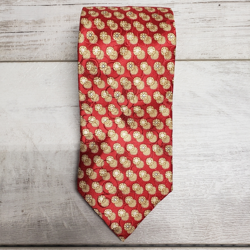 Ermeregildo Zegna Ties 100% Silk Christmas Old Money